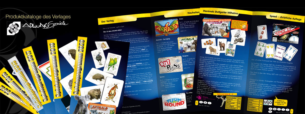 Satzarbeiten, Katalog Adlung-Spiele